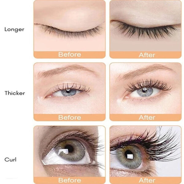 Herbal Eyelashes Growth Treatment Liquid Serum Enhancer Eye Lashes Longer Thicker Better Than Eyebrows Extension Powerful Makeup - Image 2